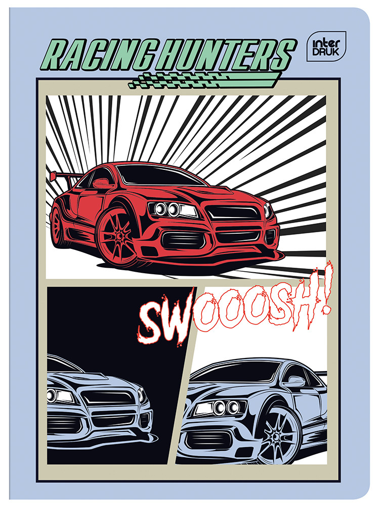 Zeszyt w linie kolorowa A5/16 Interdruk MIX